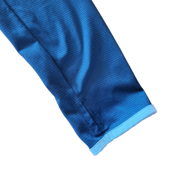 Women's Under Armour Heat Gear Teal Quarter Zip Shirt Size Medium - Picture 3 of 5